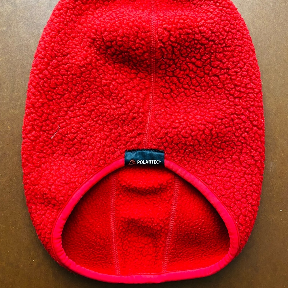RARE SUPREME POLARTEC SKI MASK RED/WHITE - Picture 3 of 7